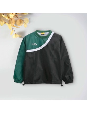 Hot Selling HS Boy's Contrast Style Pullover Rain Shirt Limited Stock