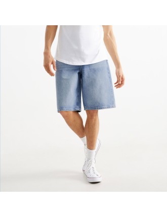 Hot Selling C&A Men's Classic Denim Shorts Available for Immediate Shipping