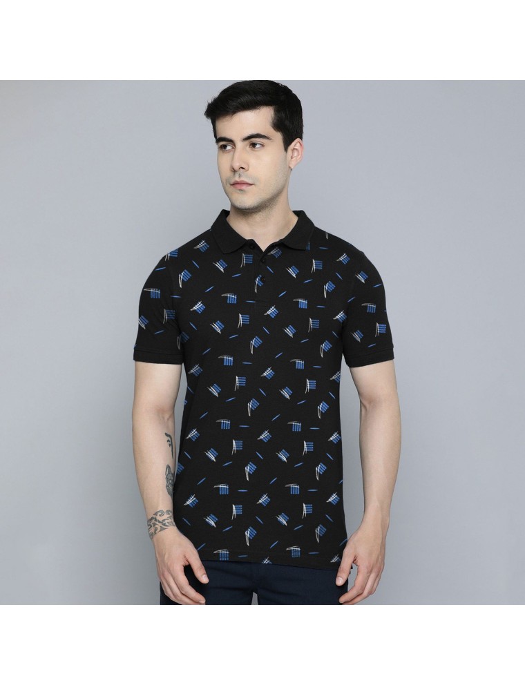 Hot Selling A&H Men's Printed Design Classic Polo Shirt. Fresh Release