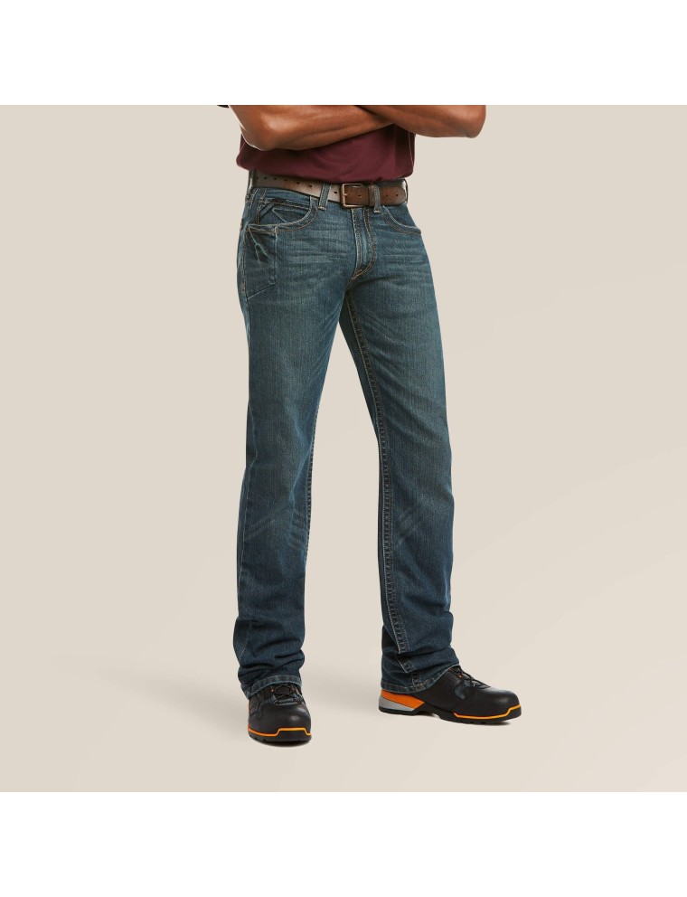 Hot Selling Cut Label Men's Airdrie Straight Fit Denim Ready for Shipment