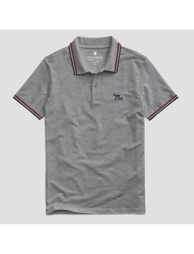 Hot Selling Archer & Finch Men's Tipping Style Polo Shirt Limited Stock