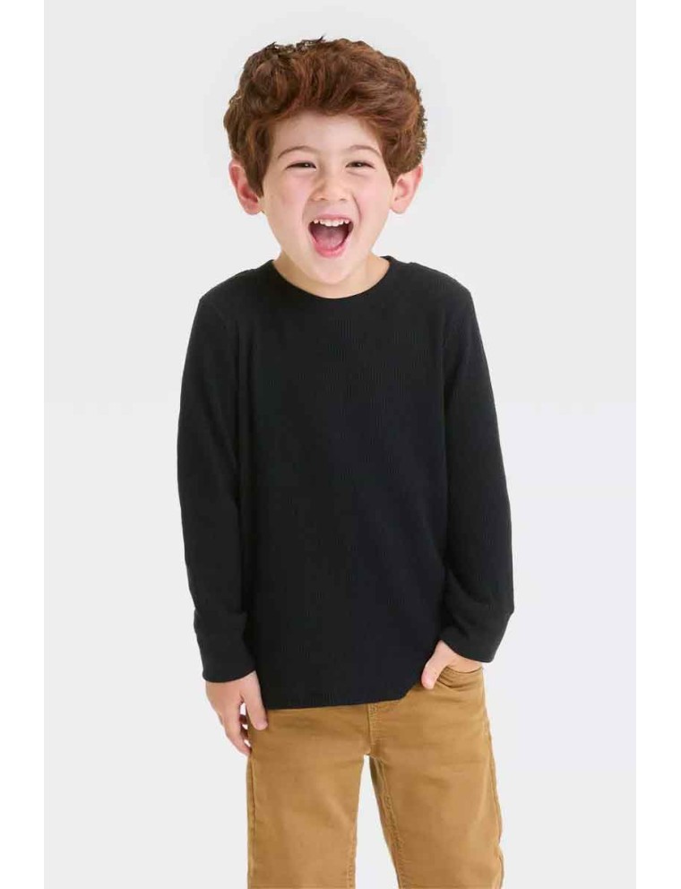 Hot Selling Excellent Kid's Thermal Long Sleeve Winter Knit Wear Shirt New Stock